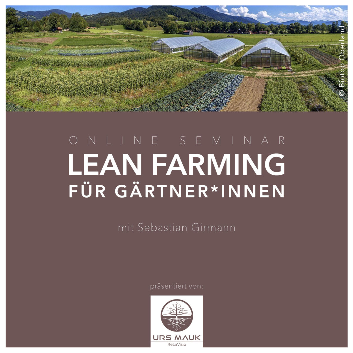 Lean Farming für Gärtner*innen Lean Farming für Gärtner*innen