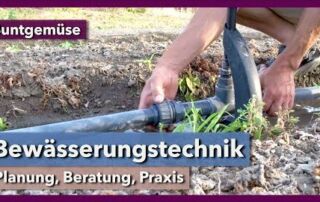 Bewässerungstechnik – Planung, Beratung, Praxis | Buntgemüse | Rundgang 3 | 2021
