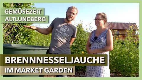 Brennnesseljauche für den Market Garden | Gemüsezeit Altluneberg | Rundgang 2 | 2021