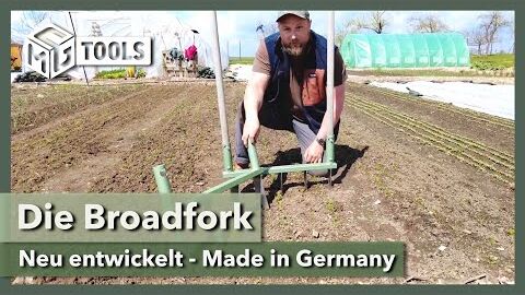 Die Broadfork (Doppelgrabegabel) – Neu entwickelt, Made in Germany | Market Garden Tools