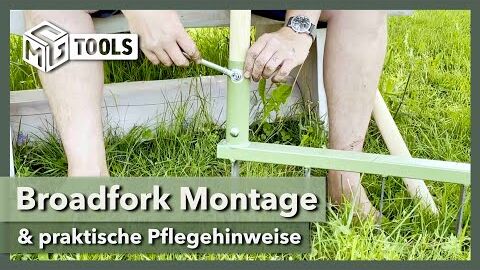 Die Broadfork – Montage & Pflegehinweise | Market Garden Tools