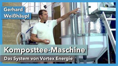 Die Komposttee-Maschine von Vortex Energie | Gerhard Weißhäupl | Rundgang 6 | 2021