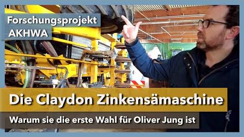 Die Zinkensämaschine von Claydon – was kann das Gerät? | Oliver Jung | Projekt AKHWA | 2023