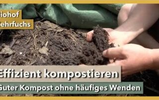 Guter Kompost ohne häufiges Wenden – die MC Methode | Biohof Zehrfuchs | Rundgang 6 | 2021