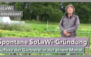 Im 1. Lockdown spontan eine SoLaWi gegründet | SoLaWi Goassbauer | Interview 1 | 2021