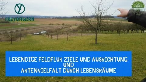 Lebendige Feldflur Ziele und Ausrichtung | Artenvielfalt durch Lebensräume | Freybauern (2020)