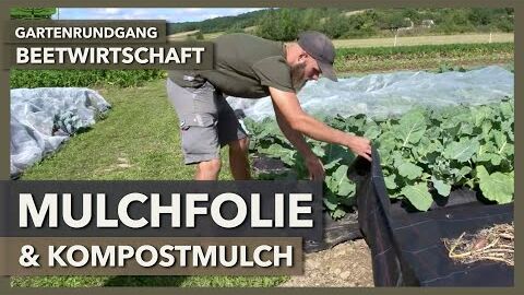 Mulchfolien, Kompostmulch & Beetvorbereitung im Market Garden | Beetwirtschaft | Gartenrundgang 3