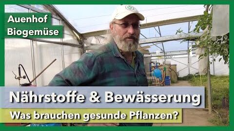 Nährstoffe & Bewässerung – Was brauchen gesunde Pflanzen? | Auenhof | Rundgang 1 | 2022