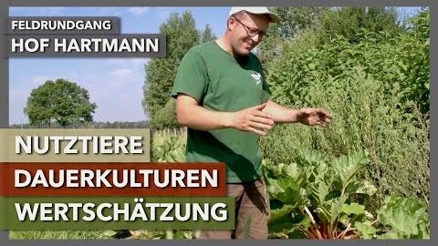 Nutztiere, Dauerkulturen und Wertschätzung in der Landwirtschaft | Hof Hartmann | Feldrundgang 6