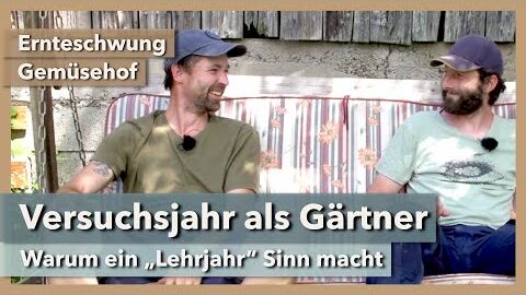 Versuchsjahr als Gärtner – Projekt Market Garden | Ernteschwung | Interview | 2021