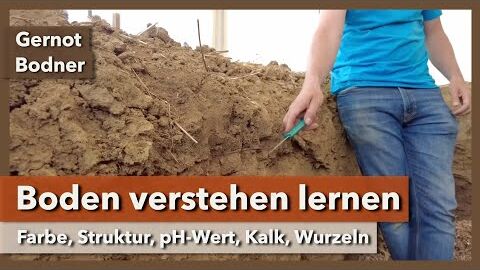 Boden verstehen lernen – Farbe, Struktur, ph-Wert, Kalk, Wurzeln | Gernot Bodner | Rundgang 1 | 2023